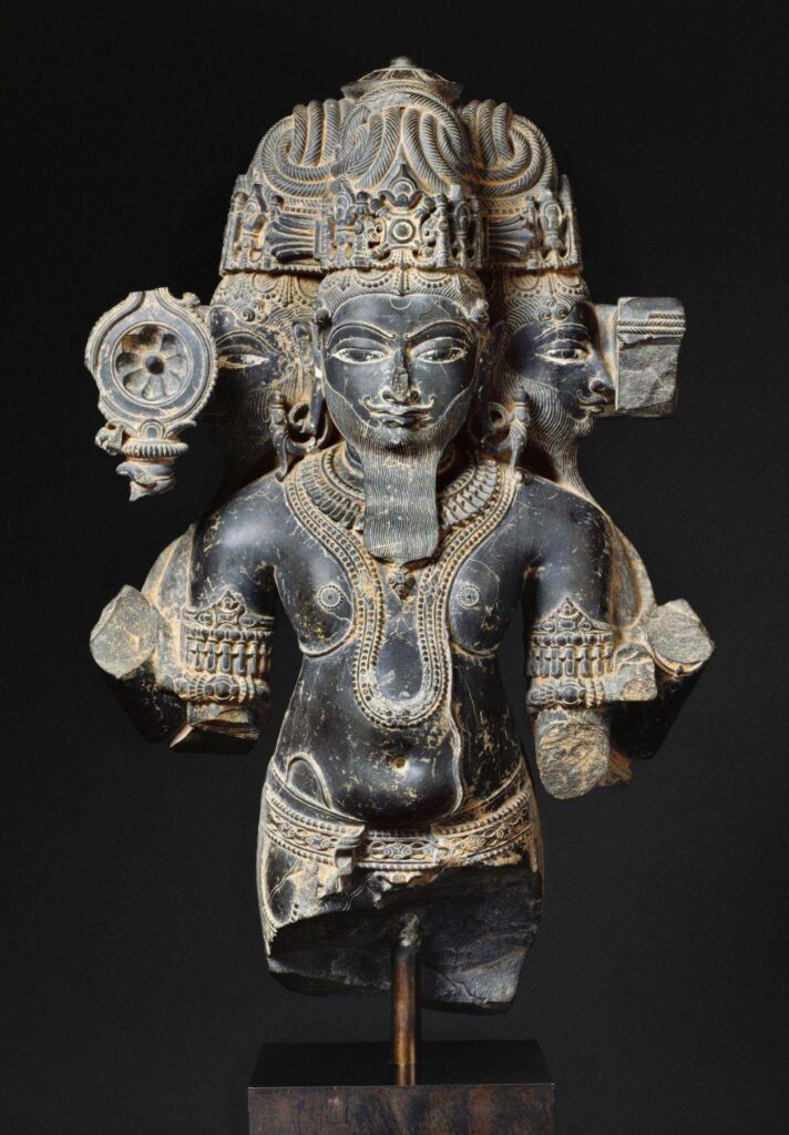 Atman Brahman - Sculpture du Brahma - Musée Guimet Paris