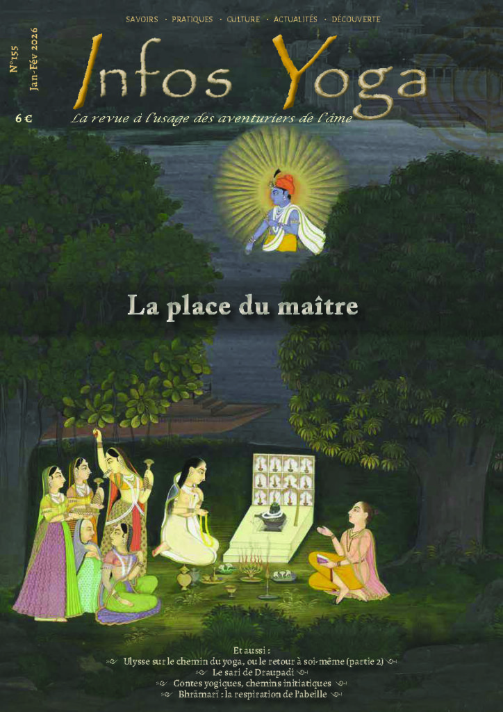 Infos Yoga n°155 La place du Maître Couverture de la revue